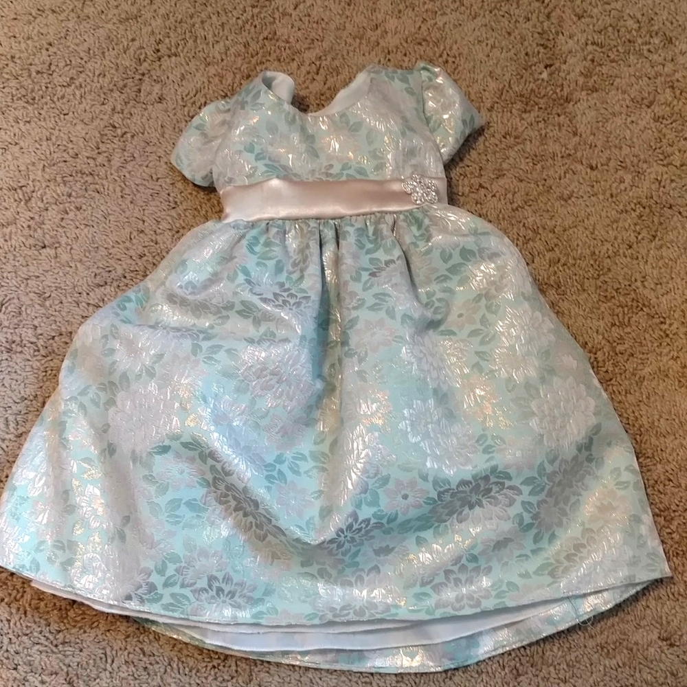 Green Cinderella Couture Dress